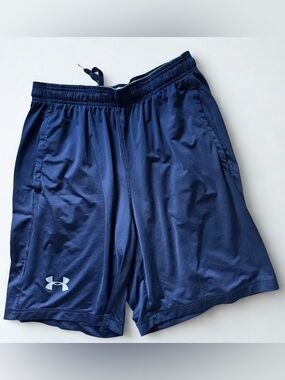 Under Armour Men’s Navy Blue Athletic Shorts